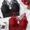 Women’s Floral Lace Crisscross Bralette