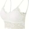 Women’s Floral Lace Longline Bralette