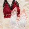 Women’s Floral Lace Crisscross Bralette